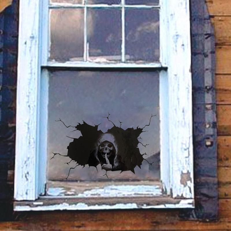 Funny Dog Head In The Crack Vinyl Car Funny Dog Head In The Crack Vinyl Car Stickers Decals Motorcycle Accessories Car-window Decorative Goods Broken Glass Sticker Car Stickers Decals Motorcycle Accessories Car-window Decorative Goods Pvc Car Sticker