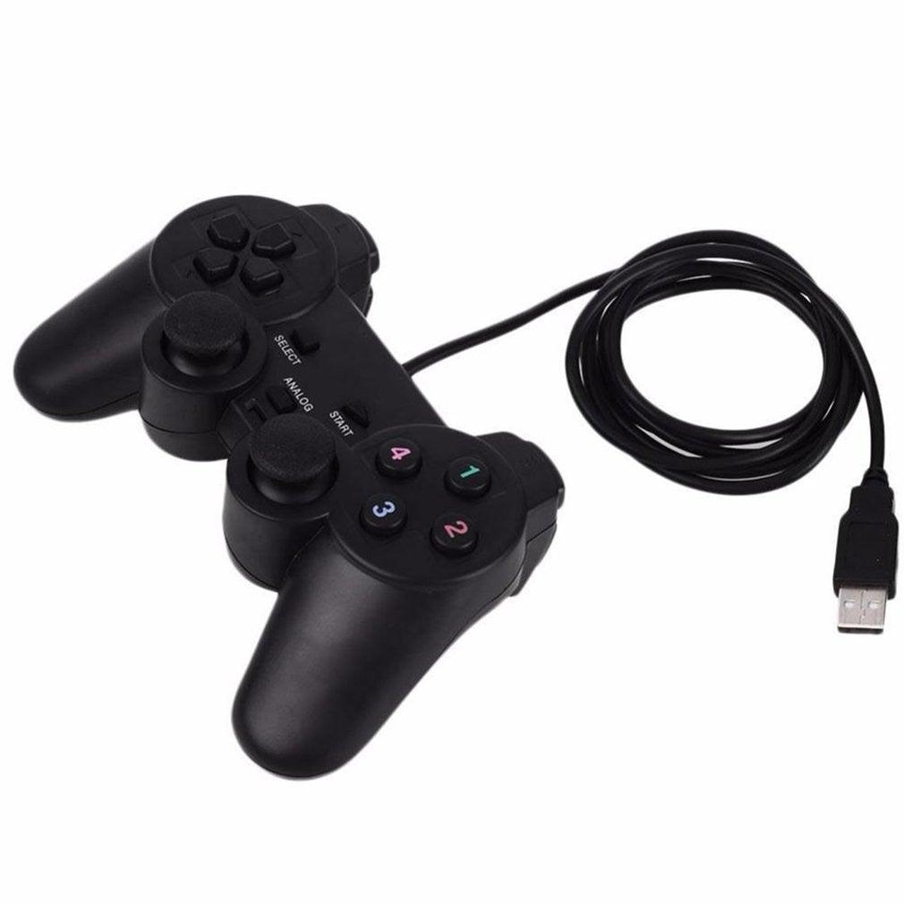Gaming Quality Black Joystick Shock Gamepad Controller Compatible With PC Laptop Computer