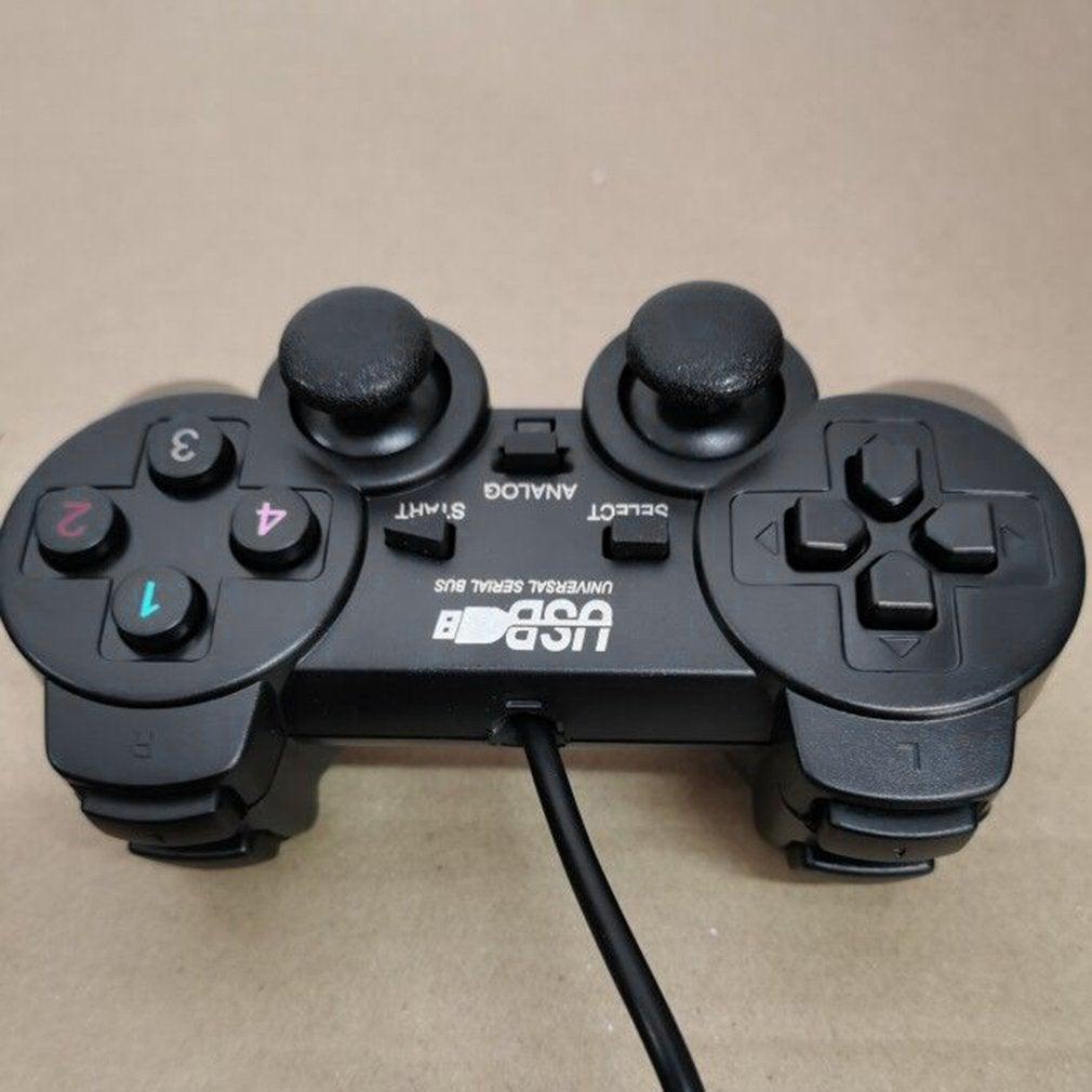 Gaming Quality Black Joystick Shock Gamepad Controller Compatible With PC Laptop Computer