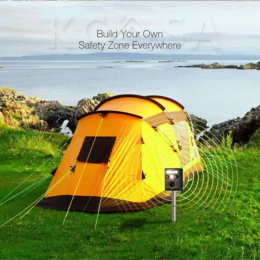 Garden Ultrasonic PIR Sensor Solar Animal Dispeller