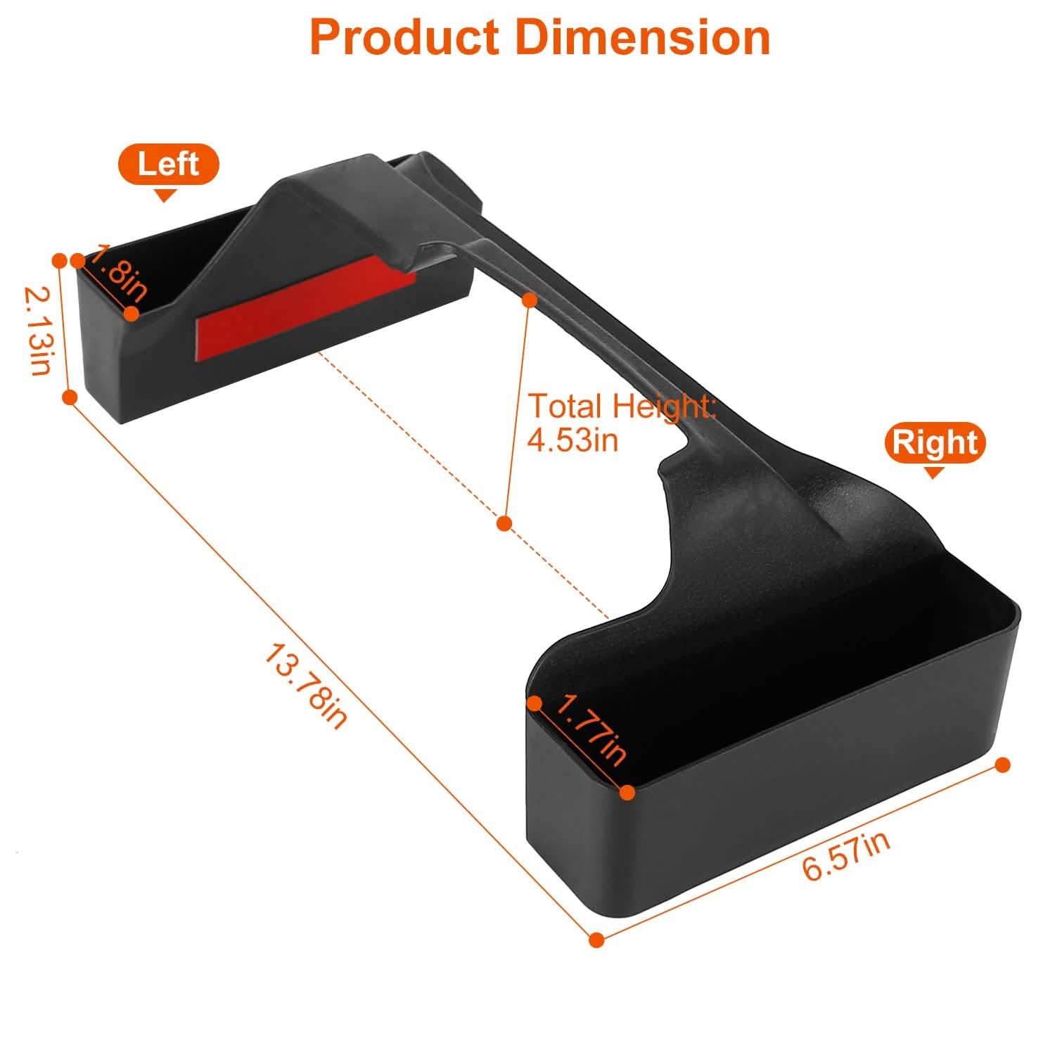 Gear Shift Console Side Tray