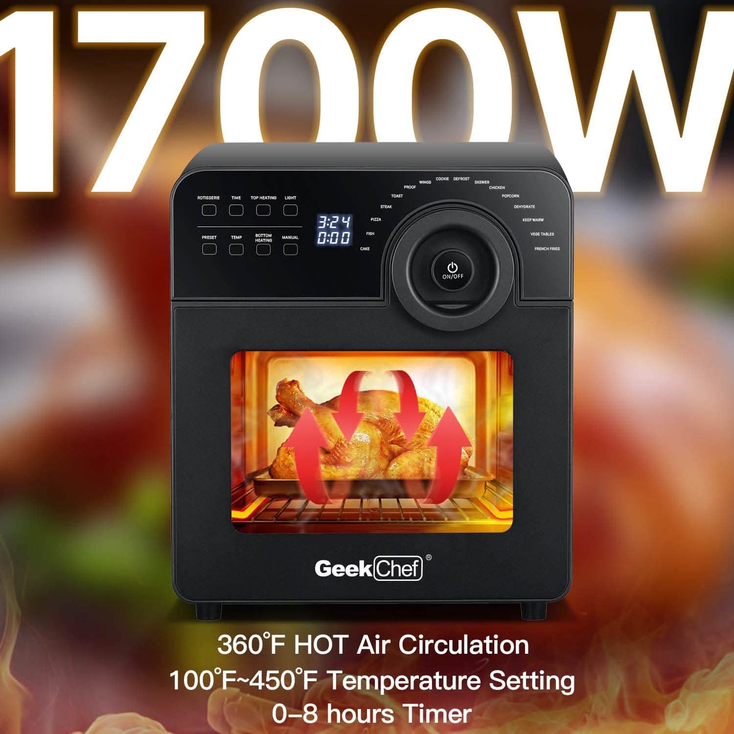Geek Chef Electric Air Fryer Oven