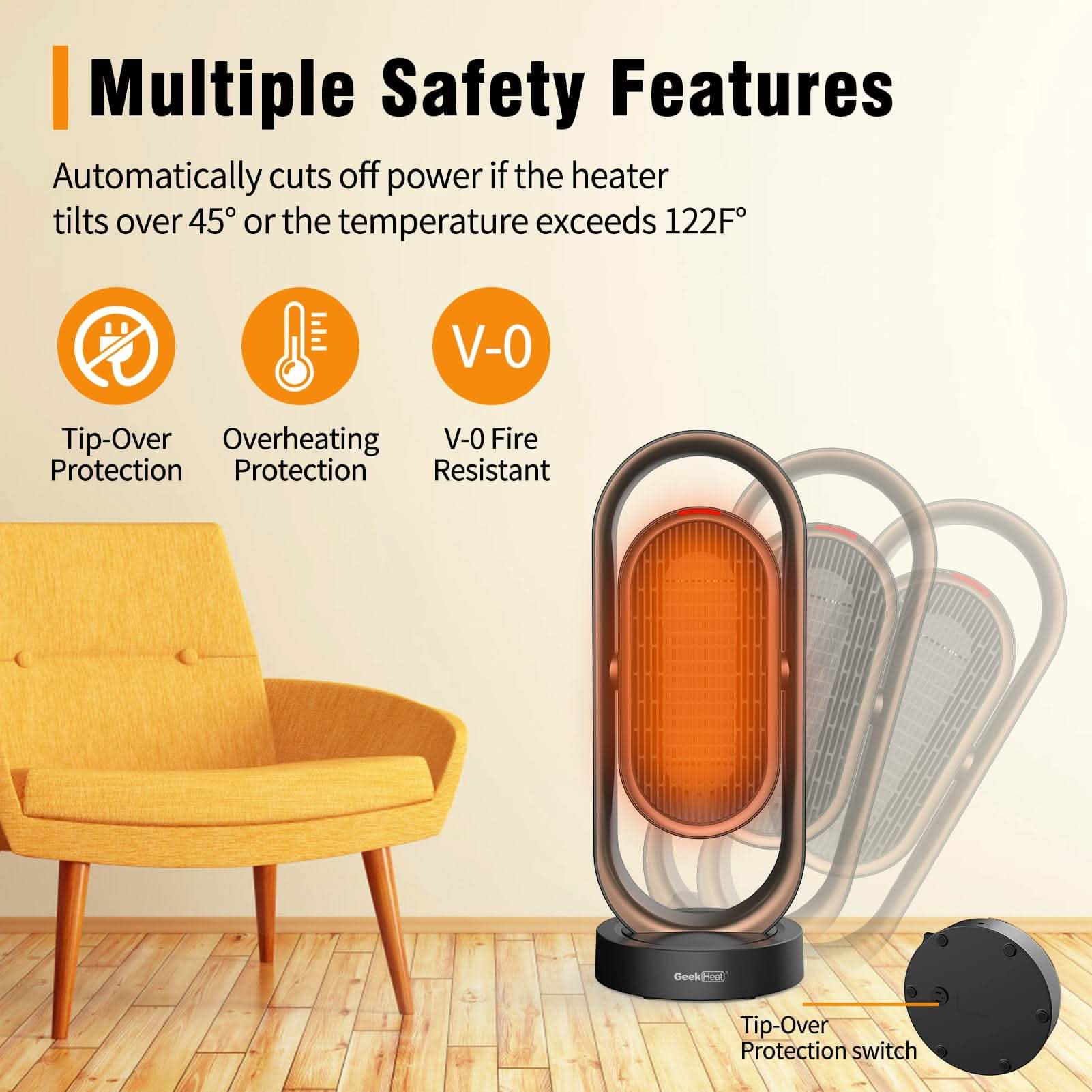 Geek Heat HC05 1500W Space Heater