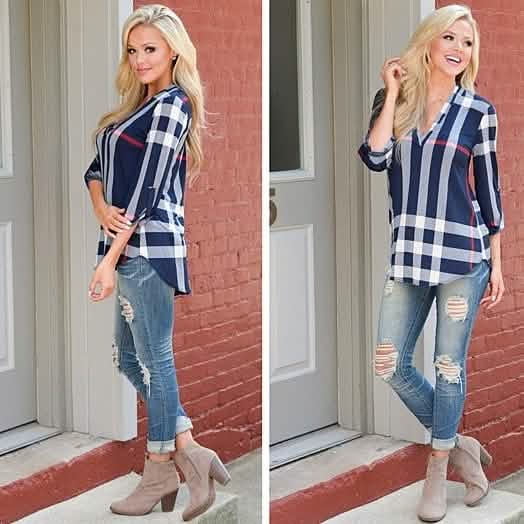 Londonite Shirt In Playful Plaids - Assorted Sizes