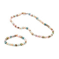 Genuine Freshwater Pearl Necklace And Bracelet Set
