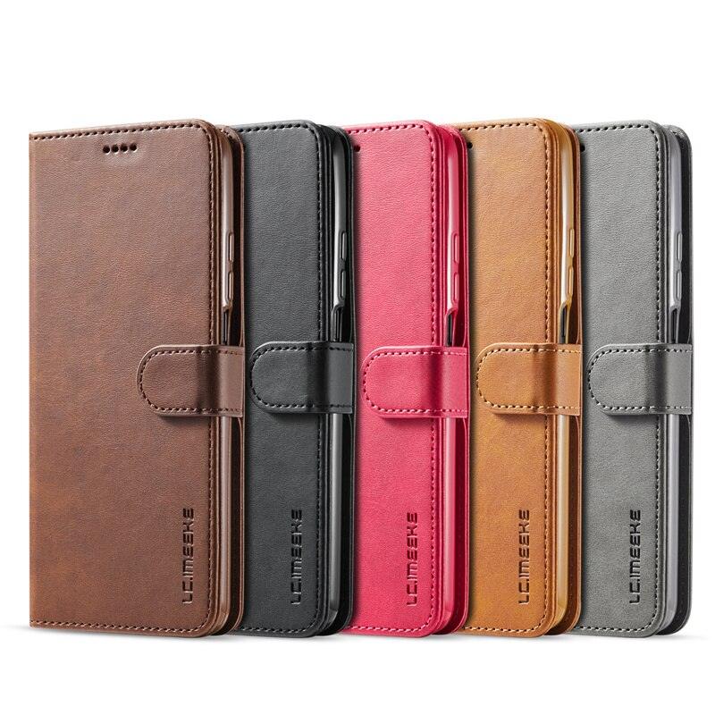 Genuine Premium Leather Detachable Magnetic Flip Cover with Card Holders Horizontal Case For Redmi Note 11 Pro 5G Case On Redmi Note 11 11S 10S 10 10C 9S 9 9T 8T 8 7 Case For Xiaomi Redmi Note11 Pro 5G Case
