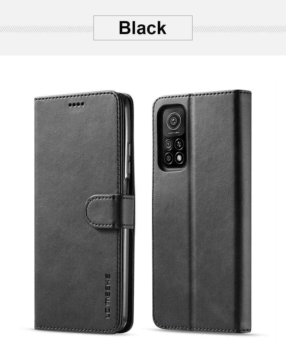 Genuine Premium Leather Detachable Magnetic Flip Cover with Card Holders Horizontal Case For Redmi Note 11 Pro 5G Case On Redmi Note 11 11S 10S 10 10C 9S 9 9T 8T 8 7 Case For Xiaomi Redmi Note11 Pro 5G Case