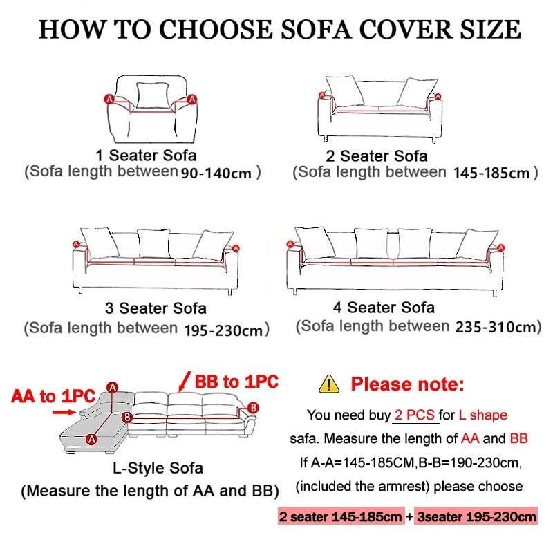 Geometric Sofa Covers Stretch Plaid Sofa Slipcovers for Living Room Elastic Sofa Cover Couch Armchair Cover Towel 1 2 3 4 Seater Slipcover For Sofas Loveseat Armchair Living Room Universal Furniture