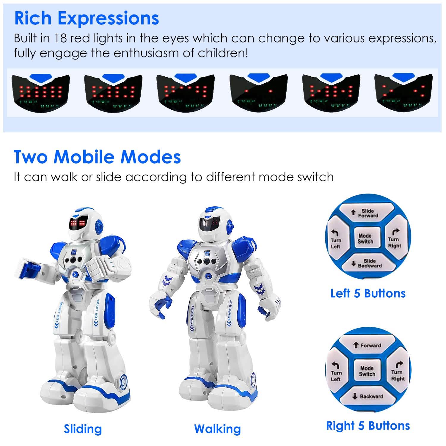 Gesture Sensing Intelligent Remote Control Robot