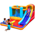 Giant Bounce House Water Slide with Pool Area