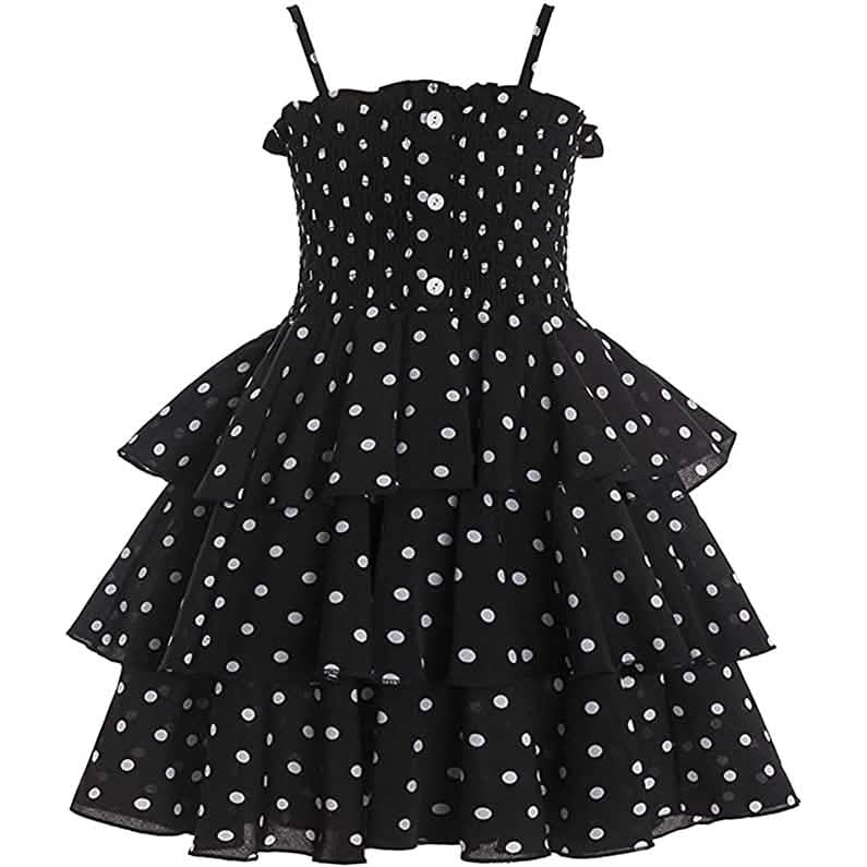 Girl's Wedding Lace Sleeveless Dress