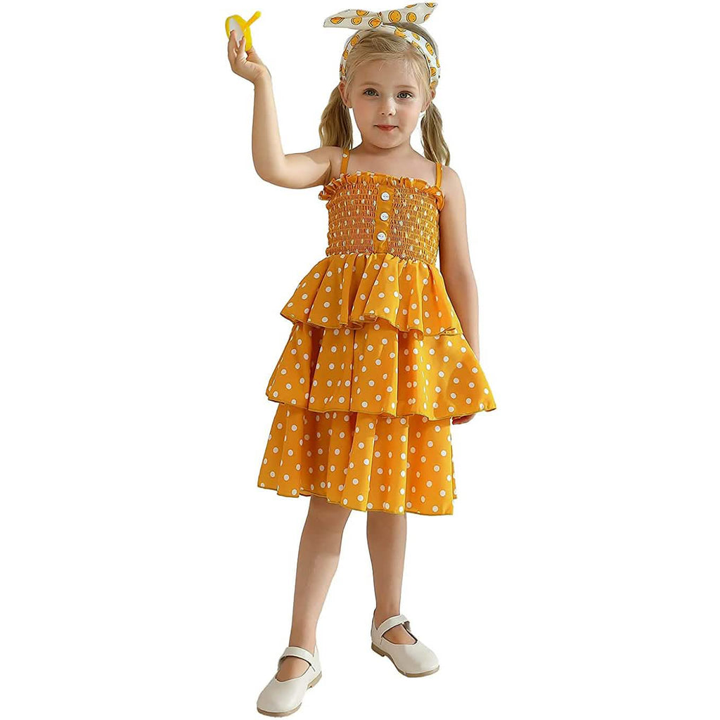 Girl's Wedding Lace Sleeveless Dress