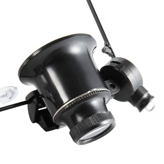 Glasses Type 20X Magnifier With White Led Light