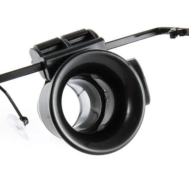 Glasses Type 20X Magnifier With White Led Light