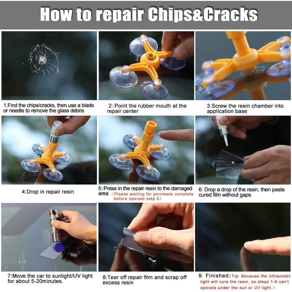 Gliston Geli Windshield Repair Kit