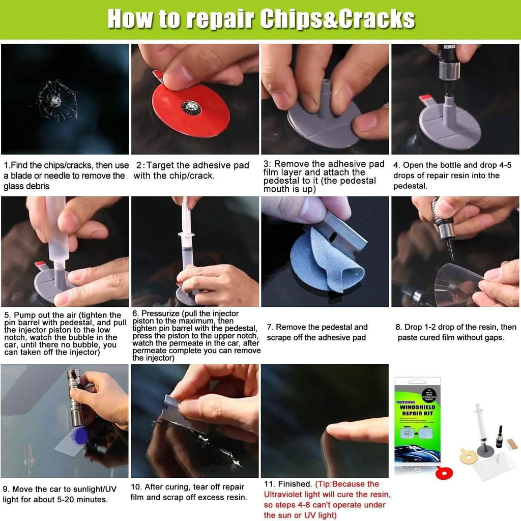 Gliston Geli Windshield Repair Kit