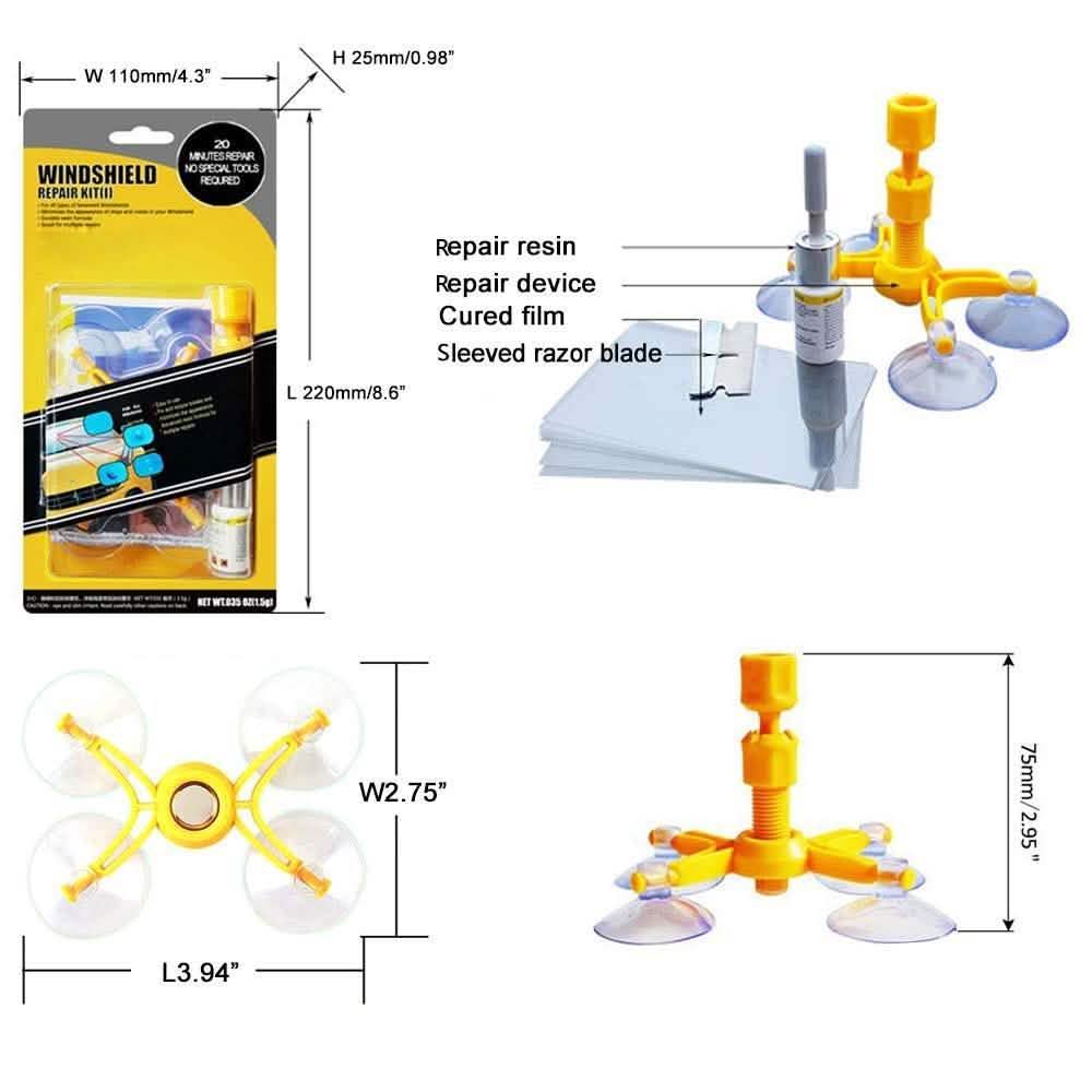 Gliston Geli Windshield Repair Kit