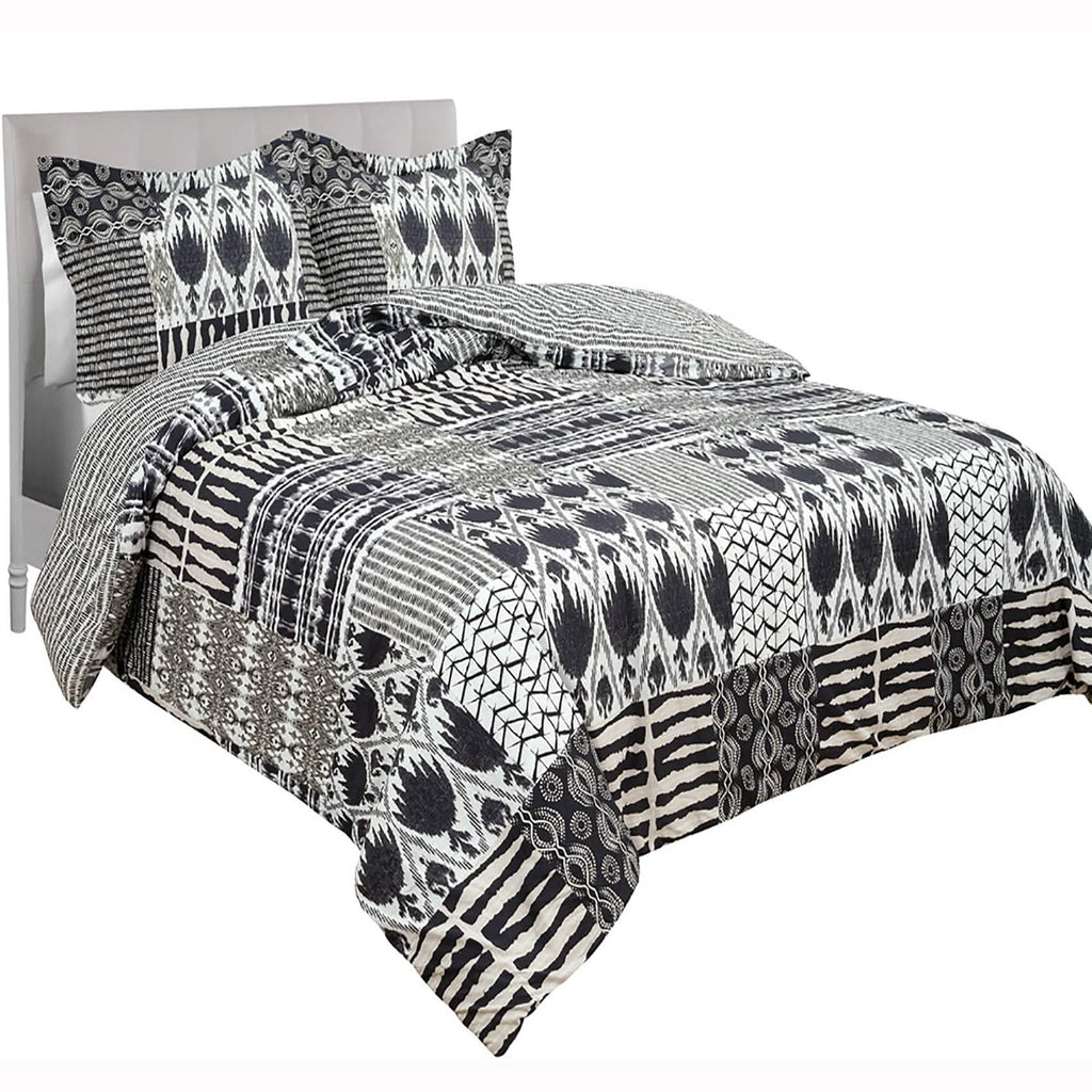 3-Piece: Global Ultra-Soft Capetown Comforter Set