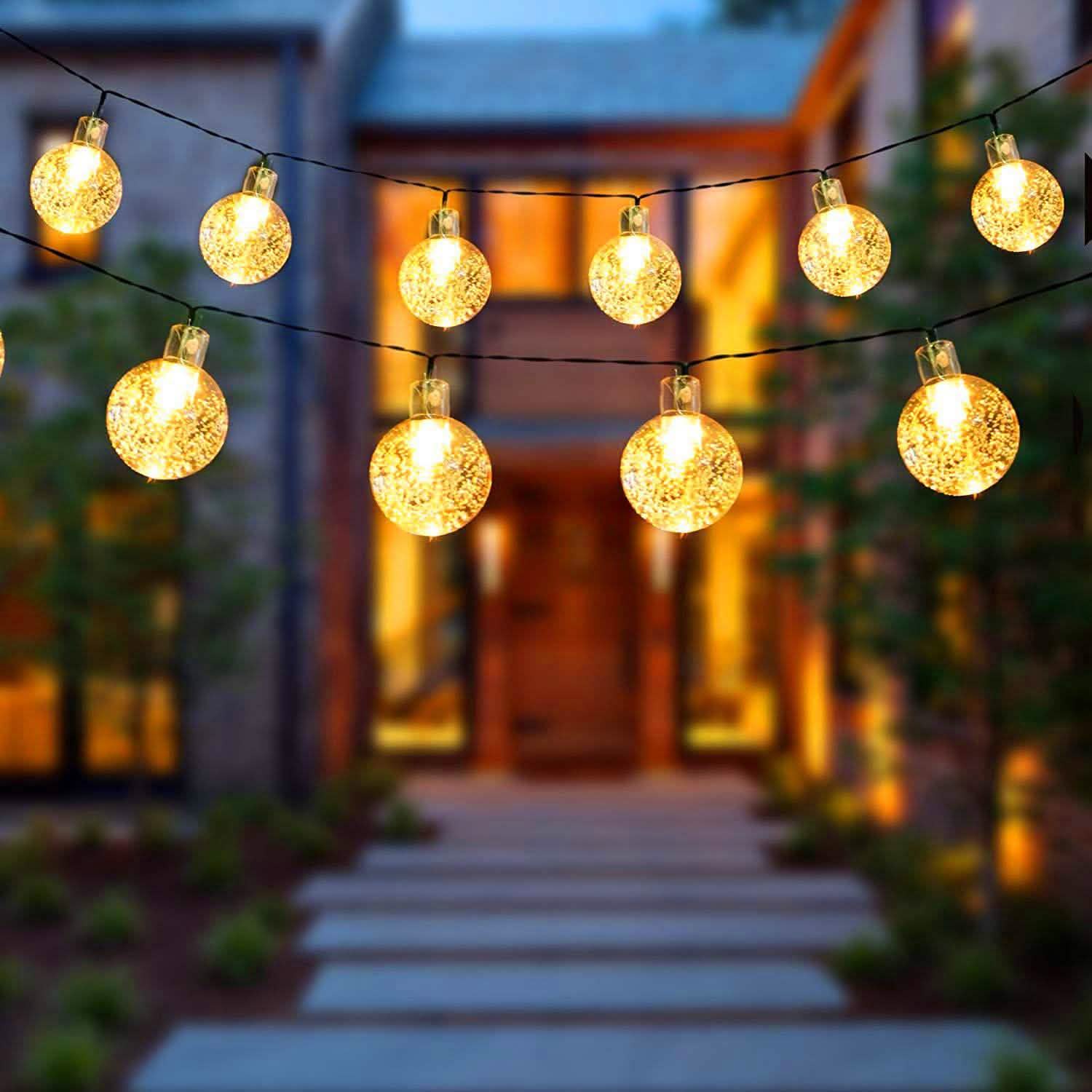 Globe String Solar Lights 30 Ball