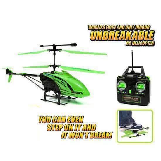 Glow In the Dark Hercules Unbreakable 3.5CH RC Helicopter