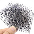 Gold Moon Star 3D Nail Stickers Ultra-thin Adhesive Decals Nail Art Decorations Stamping Manicure Nails Stickers Tool 3d Nail Decal Stickers Manicure Nail Art Decoration Accessories Holographic Old English Character Nail Self-Adhesive Sticker