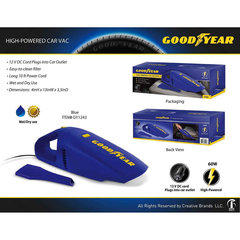 Goodyear High-Powered Car Vac