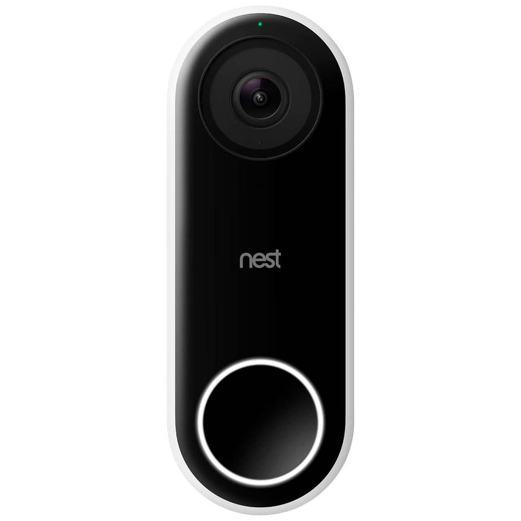 Google - Nest Hello Smart Wi-Fi Video Doorbell