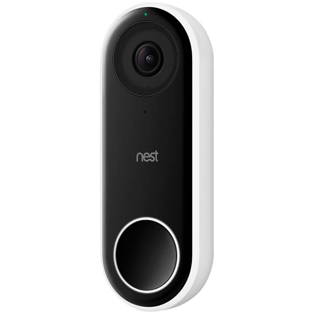 Google - Nest Hello Smart Wi-Fi Video Doorbell