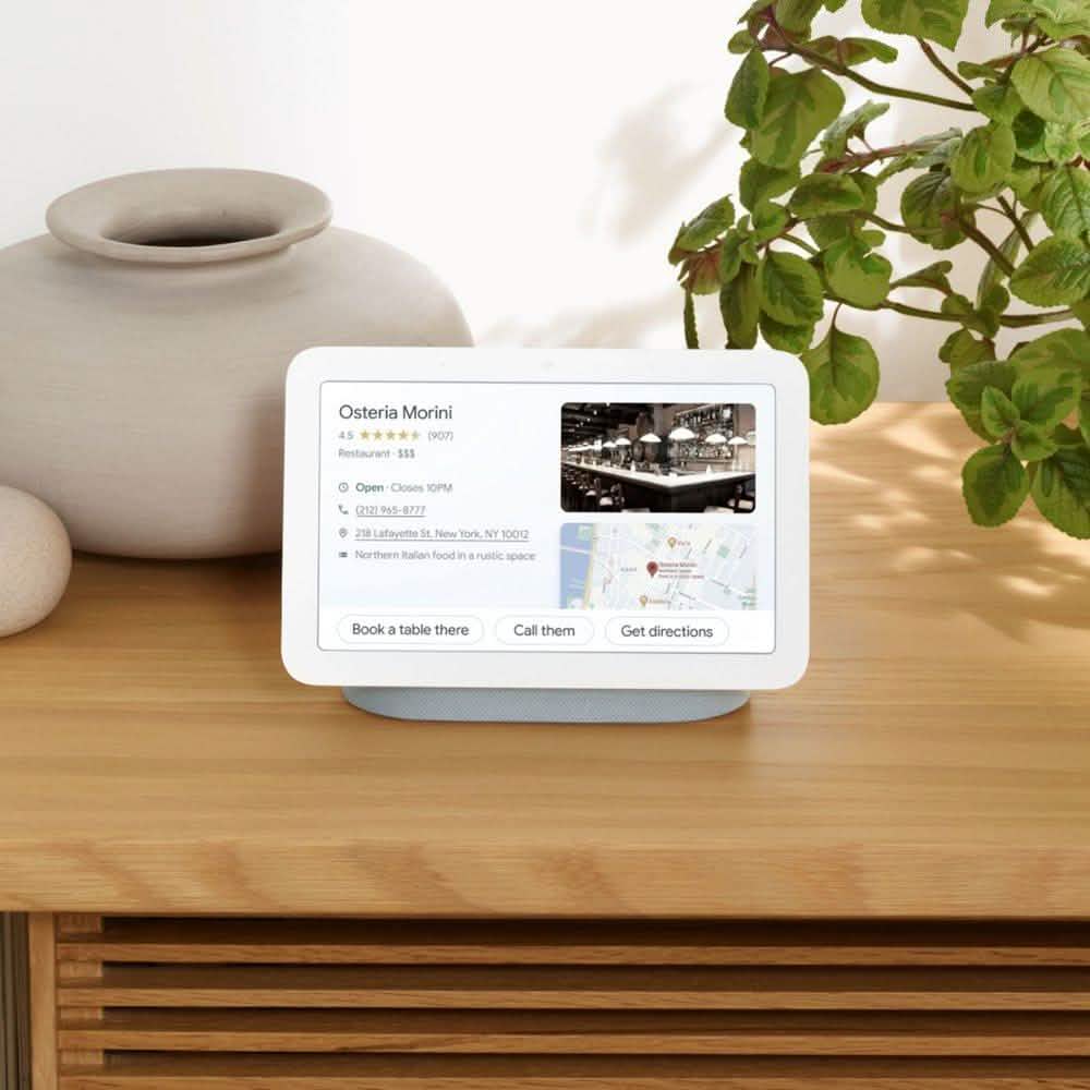 Google Nest Hub 7” Smart Display with Google Assistant (2nd Gen)