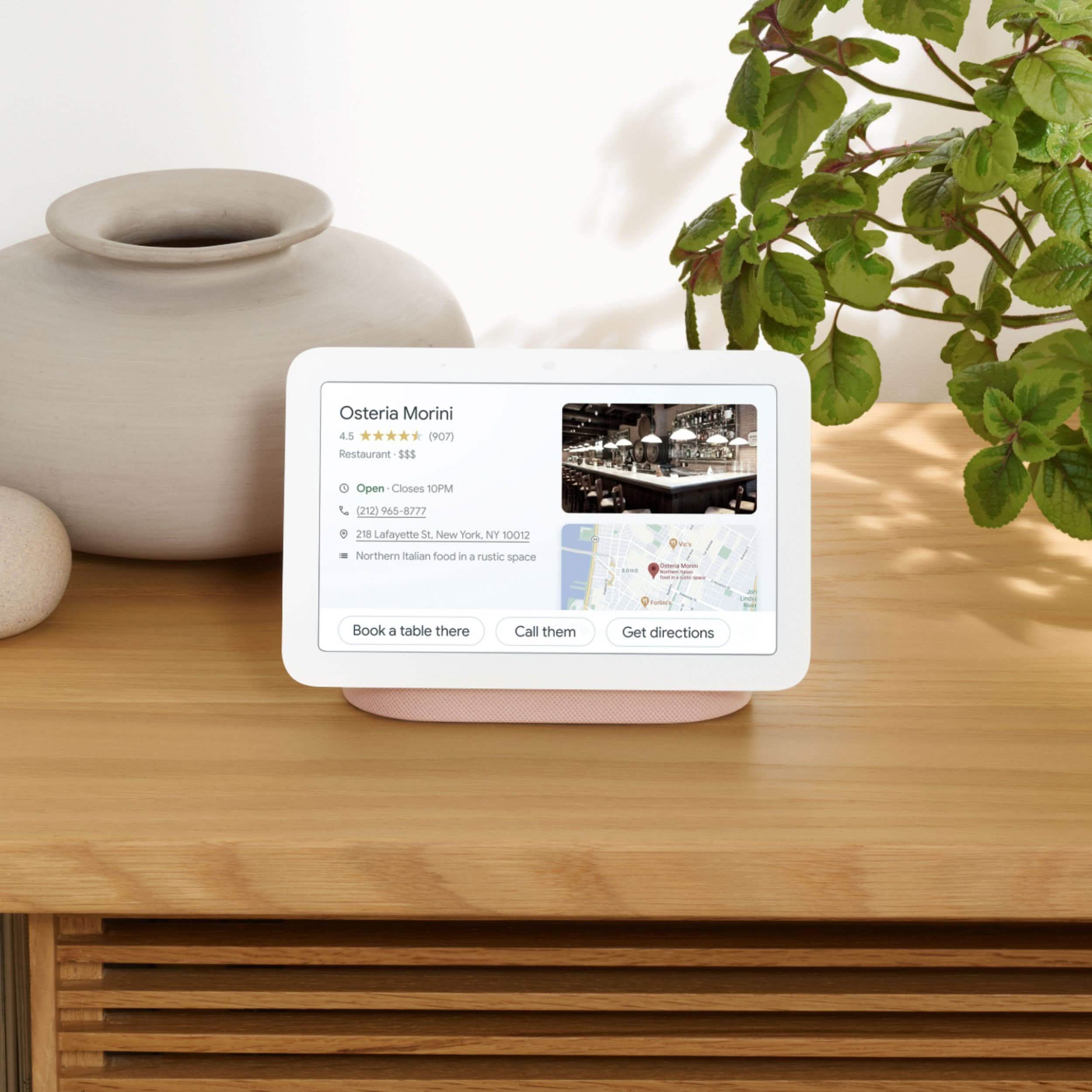 Google Nest Hub with Google Assistant 2nd Gen - Sand