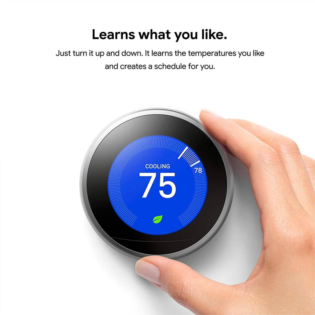 Google - Nest - Learning Thermostat (3rd Generation)