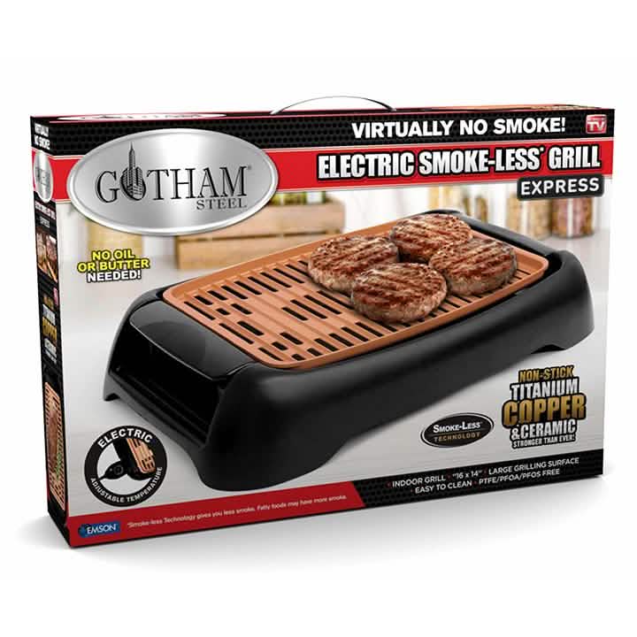 Gotham Steel Electric Smokeless Grill Express