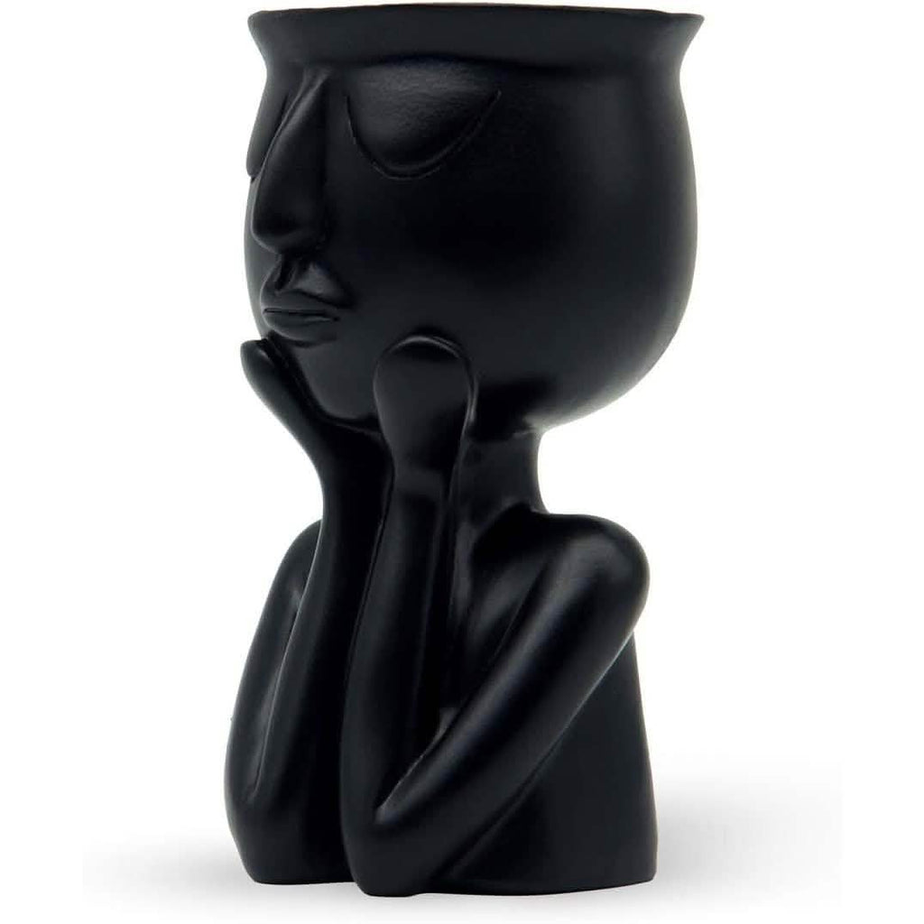 Greneric Character Portrait Flower Pot Resin Succulents Plant Pot