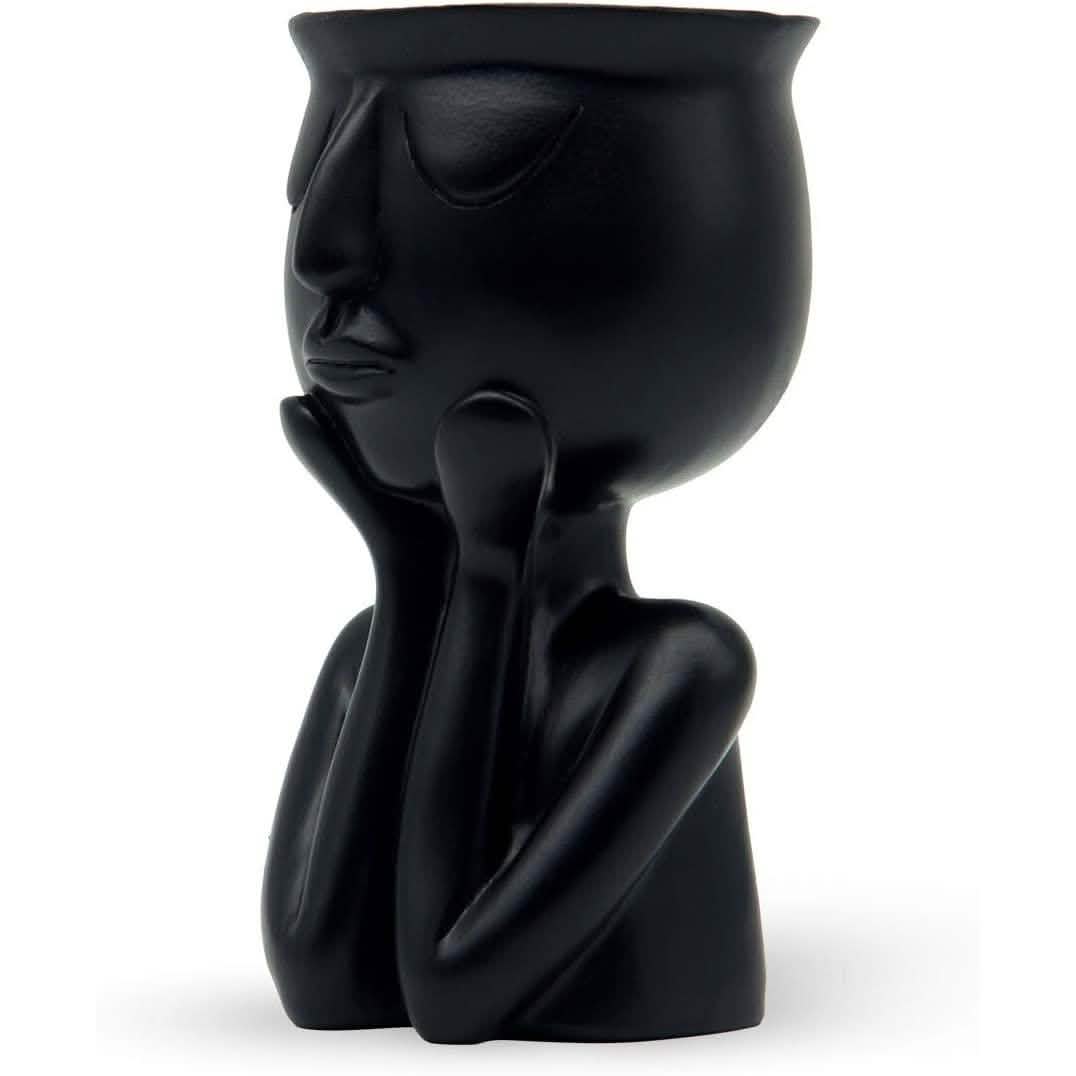 Greneric Character Portrait Flower Pot Resin Succulents Plant Pot