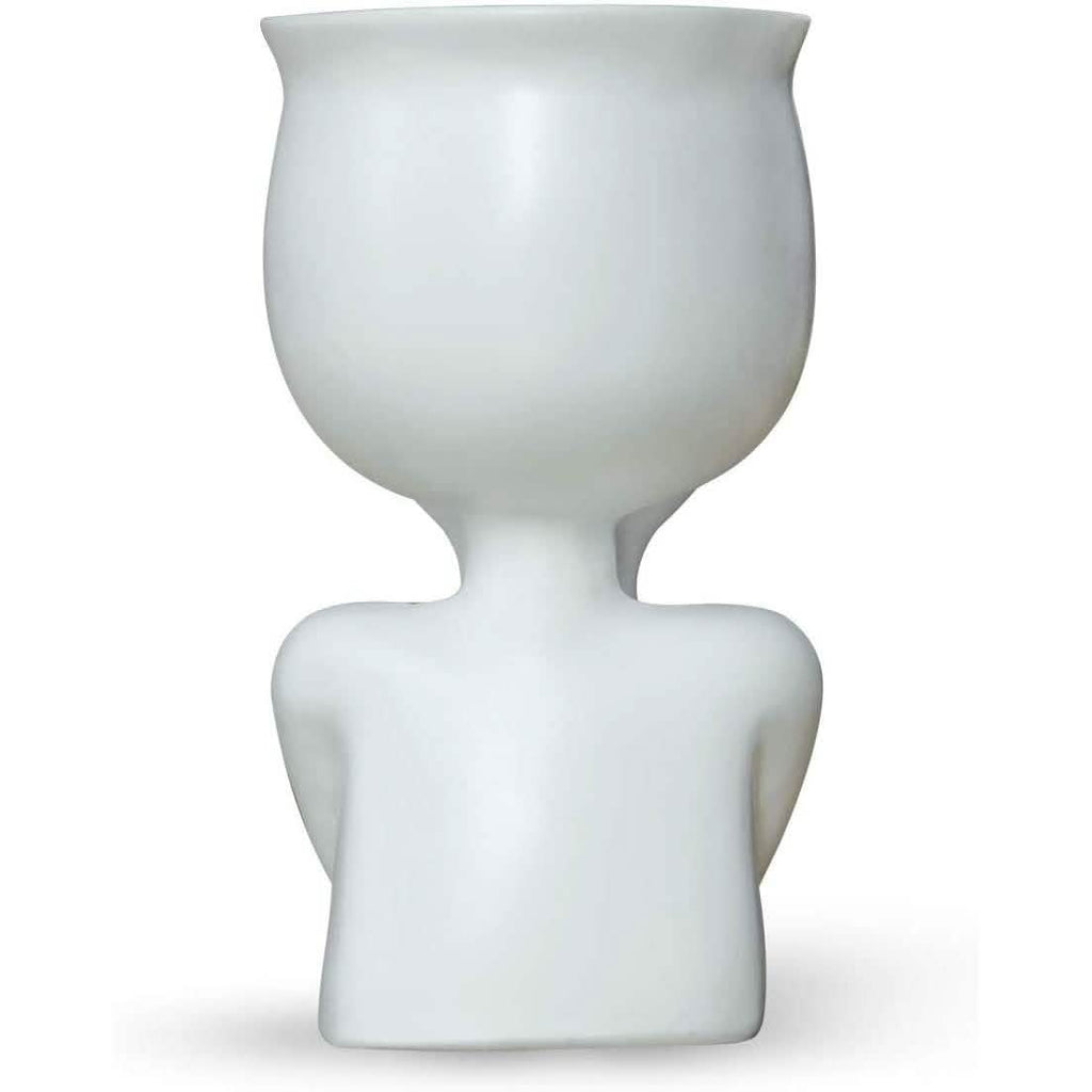 Greneric Character Portrait Flower Pot Resin Succulents Plant Pot