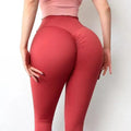 Gym Purple Women Yoga Pants High Waist Fitness Leggings Long Comfortable Pants Women Push Up Women Clothing