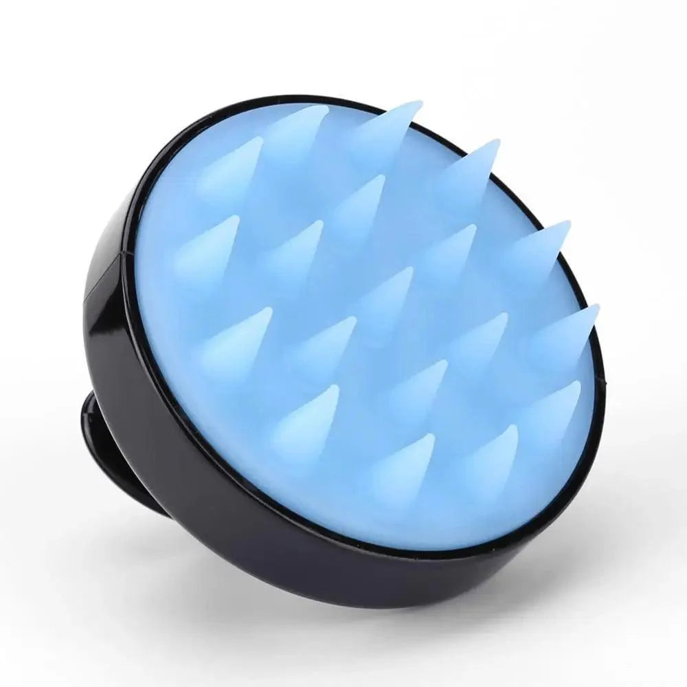 Hair Shampoo Brush - Head Scalp Massager Soft Silicone Brush Scalp Care Brush For Bathroom and Bath