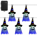 Halloween Ghost Witch Hat Hanging Light Lantern