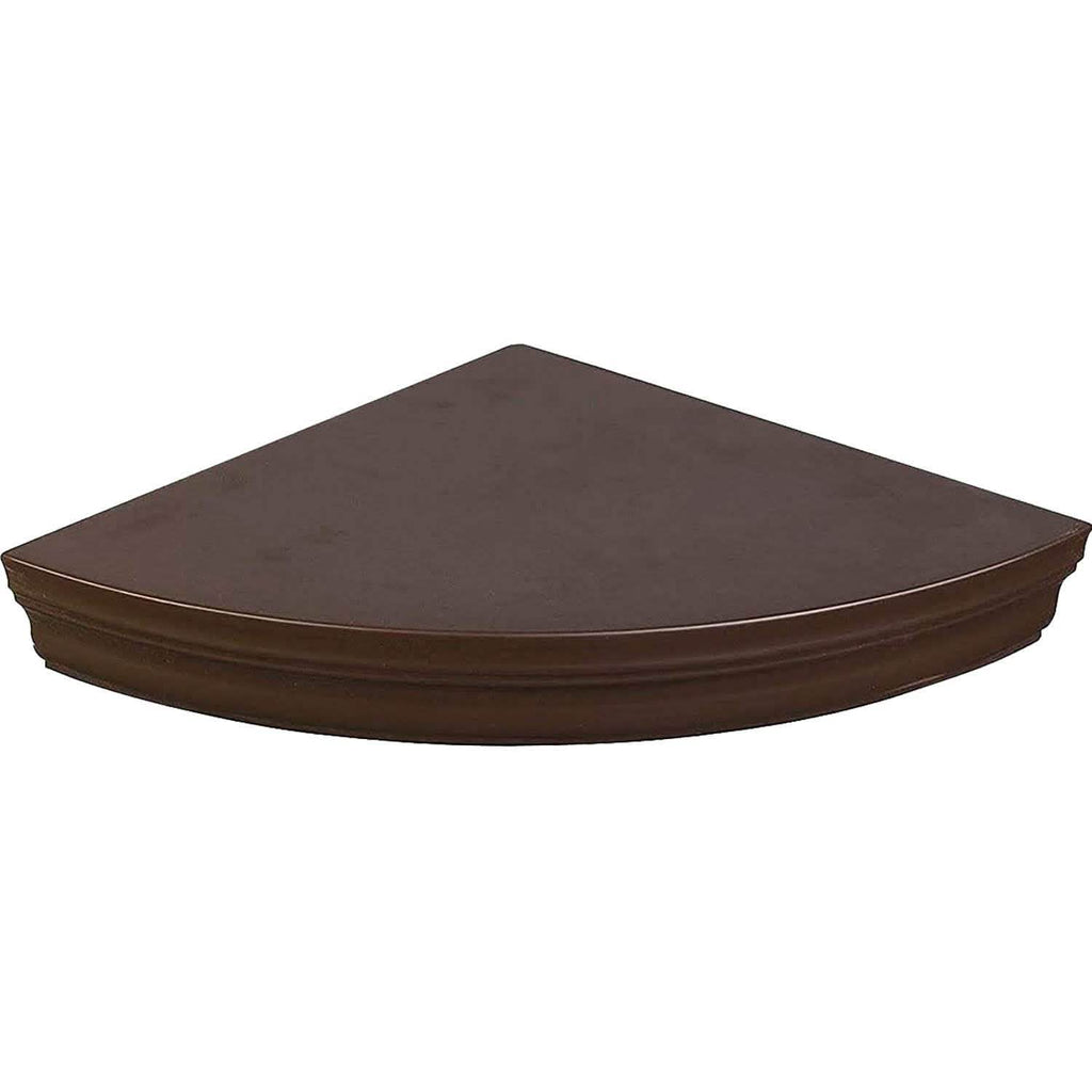 Halter Corner Floating Shelf - Space Saving Round Design with No Visible Support