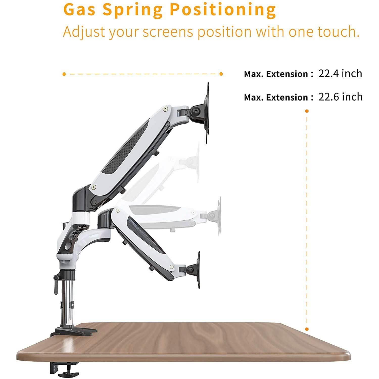 Halter Dual LCD Adjustable Monitor Stand