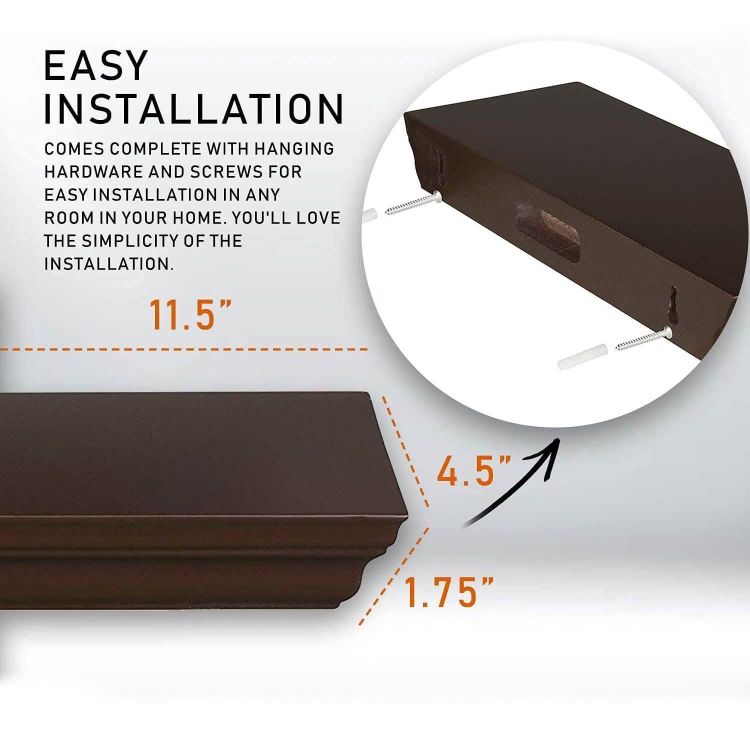 Halter Floating Wall Shelf