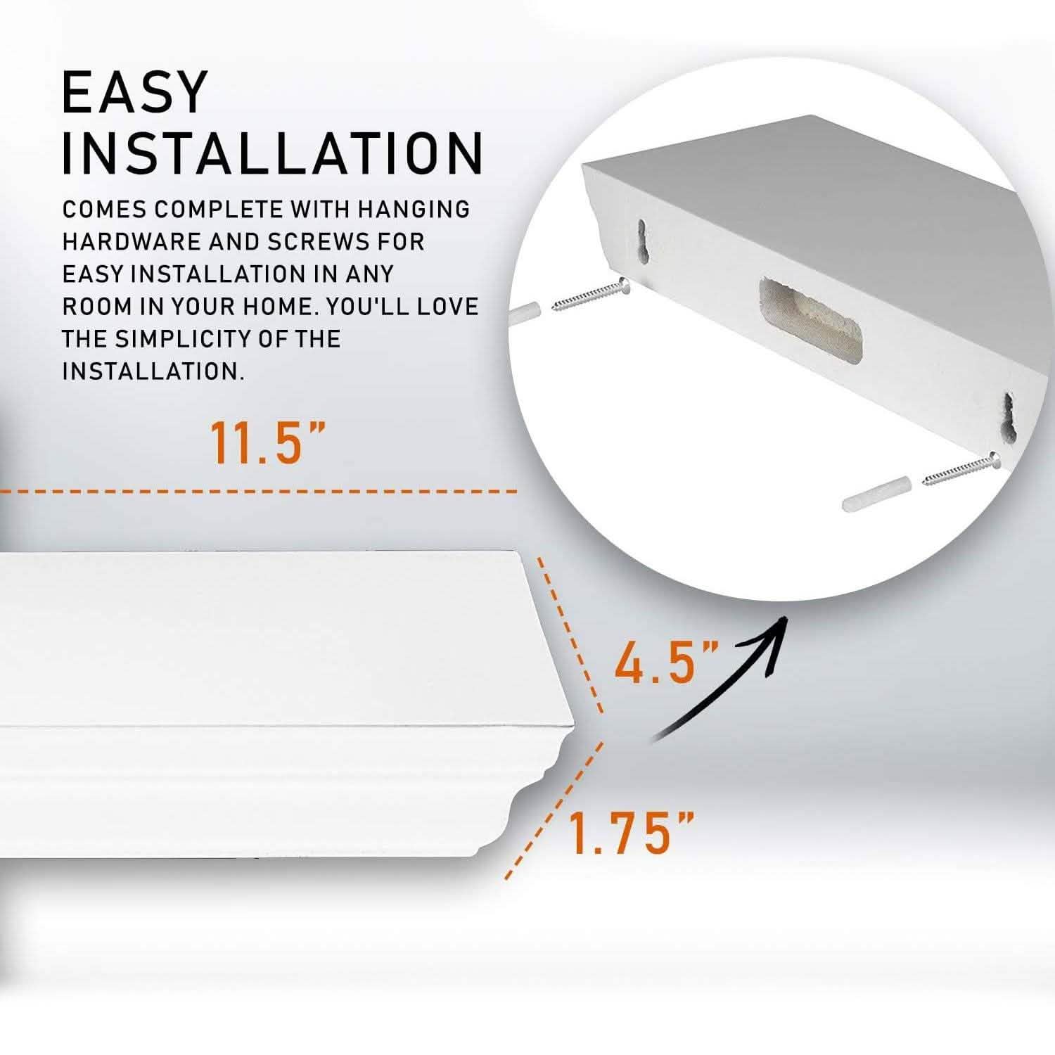 Halter Floating Wall Shelf
