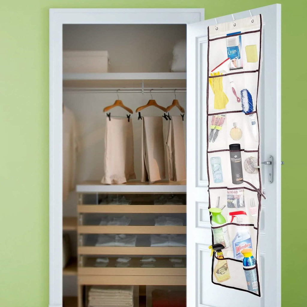 Halter Over the Door 42 Pocket Organizer Multi-Purpose Teenage Storage Solution