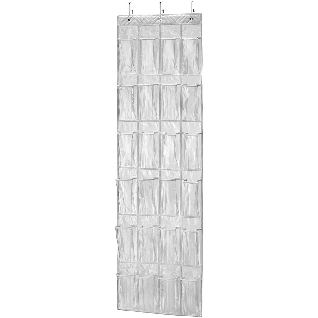 Halter Over the Door Hanging Shoe Organizer with 24 Pockets