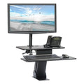 Halter SSW004-MDM001 Height Adjustable Desktop Stand Single Monitor Arm Mount