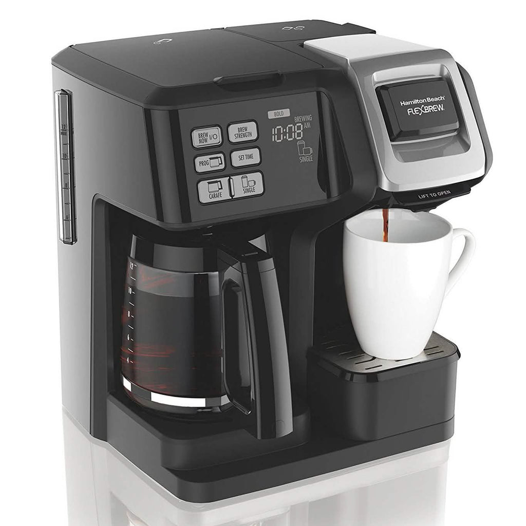 Hamilton Beach 49976 FlexBrew 2-Way Brewer Programmable Coffee Maker