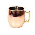 Hammered Copper-Finish Moscow Mule Mug