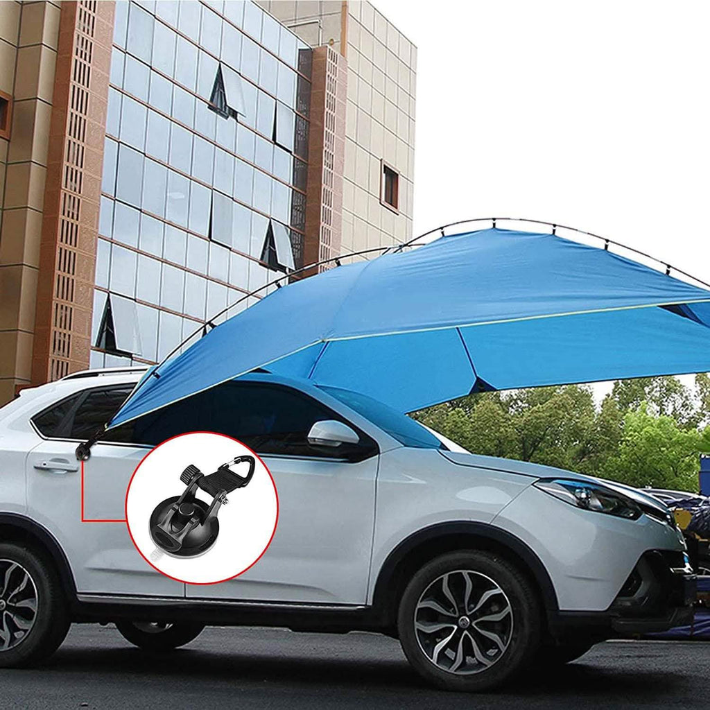 Hamnor Heavy Duty Car Camping Tie Down Suction Cups with Hooks