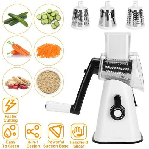 Hand Rotary Vegetable Mandoline