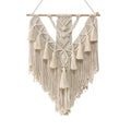 Hand Woven Lace Wall Hanging Bohemian Boho Art Decor